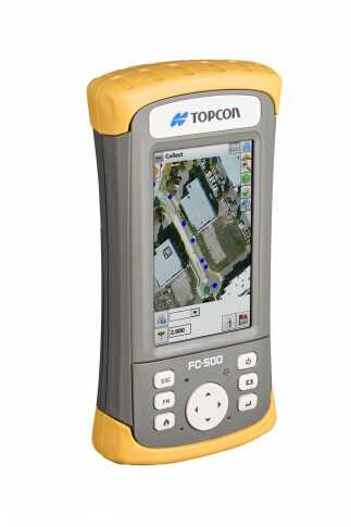 Topcon introduces FC-500 hand-held data collector for GIS