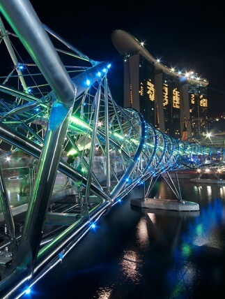 Monitoring the Benjamin Sheares Bridge