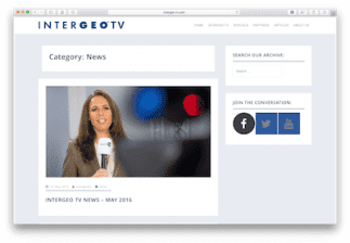 Topcon ist exklusiver Partner von Intergeo TV