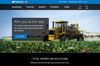 Topcon announces new website launch for positioning professionals
