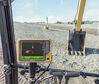 Topcon annonce un syst&egrave;me pour pelle &eacute;quip&eacute;e avec un positionnement local.